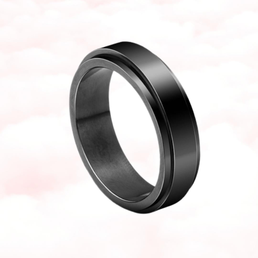 Bague d'Anxiété Acier Inoxydable - KARA - 1000-Cadeaux