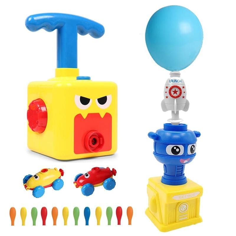 MagicBallon™ Jouet Voiture  & Astronaute Propulsée par Ballon Gonflable - 1000-Cadeaux