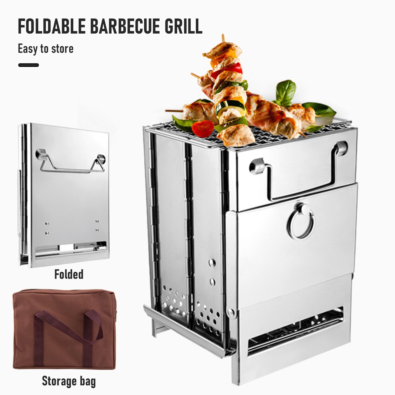 Barbecue Nomade Inox 2022 - 1000-Cadeaux