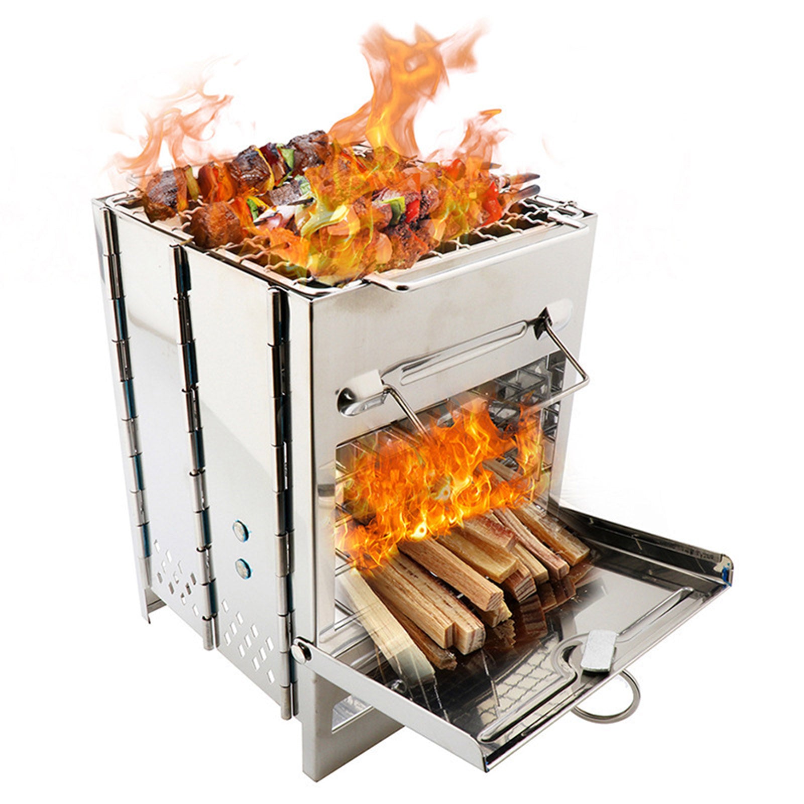 Barbecue Nomade Inox 2022 - 1000-Cadeaux