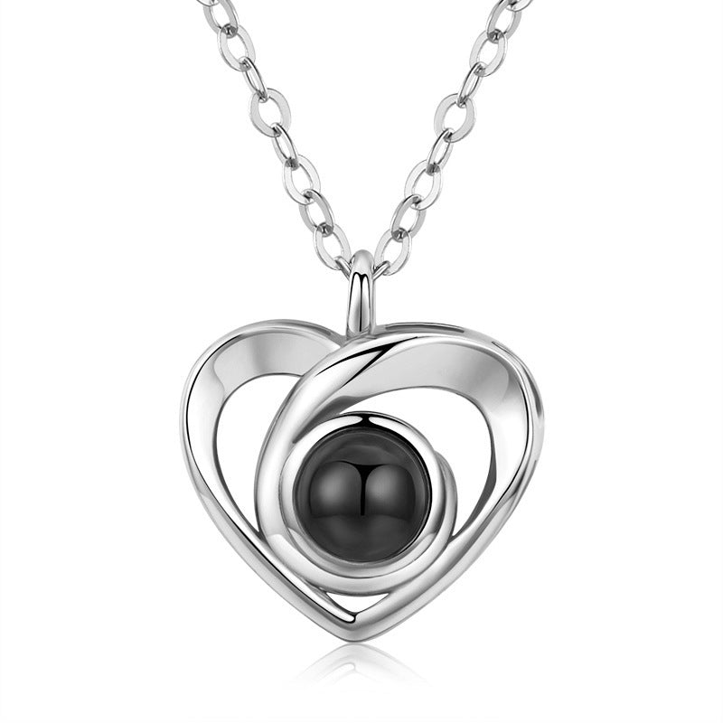 RomanticLove™ - Collier avec image personnalisable - 1000-Cadeaux