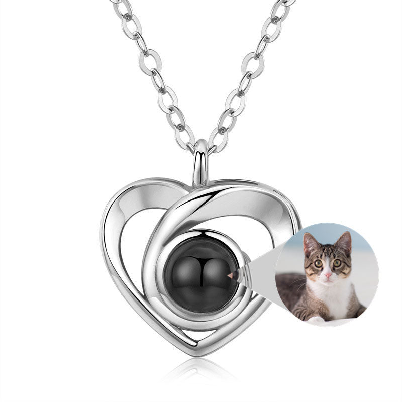 RomanticLove™ - Collier avec image personnalisable - 1000-Cadeaux