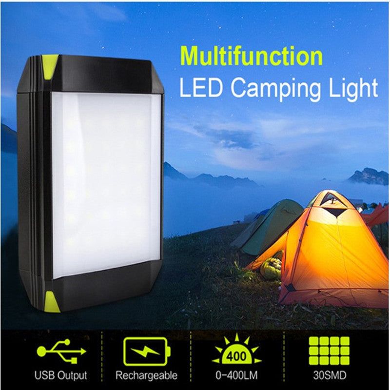 Lampe de camping rechargeable LED | Batterie externe USB - 1000-Cadeaux