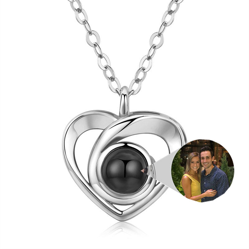 RomanticLove™ - Collier avec image personnalisable - 1000-Cadeaux