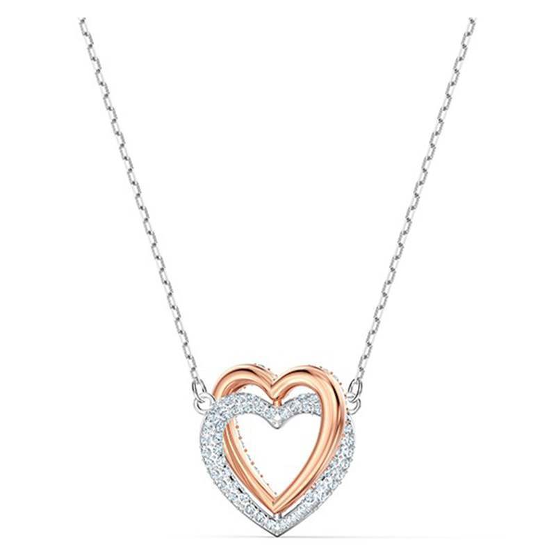 CoeurDouble™ - collier avec coeur finition luxe - 1000-Cadeaux